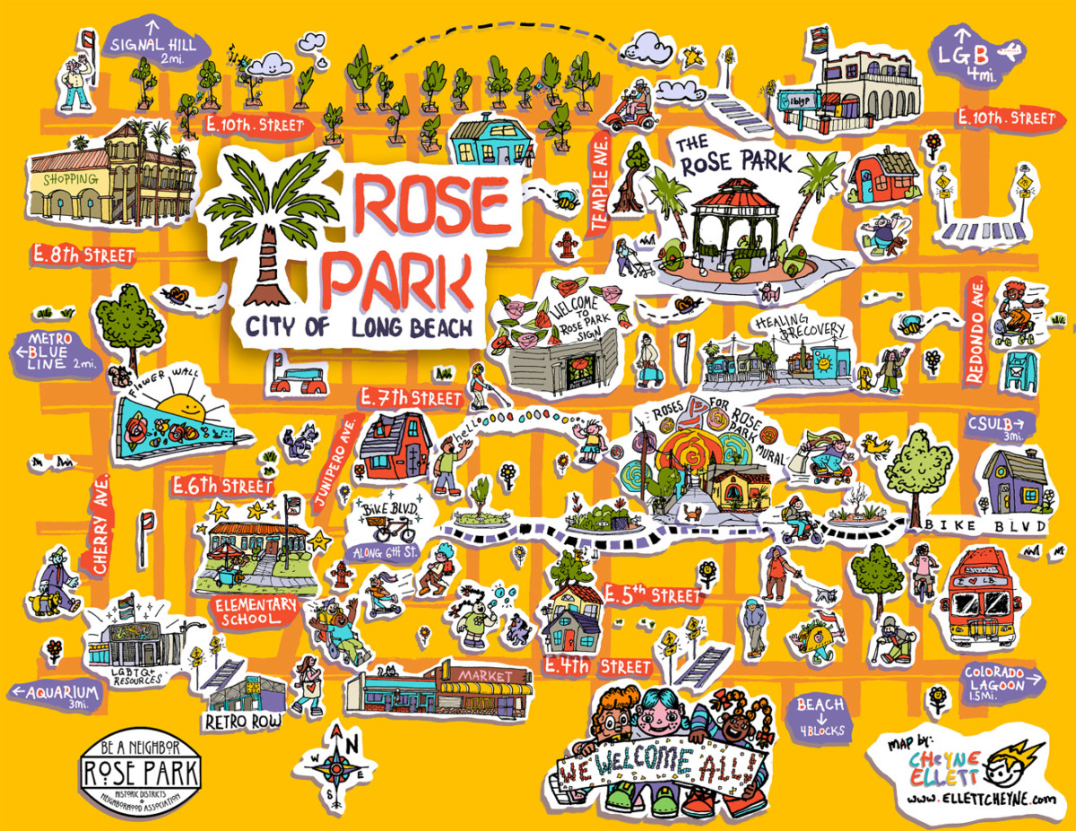 Rose Park Map 2022