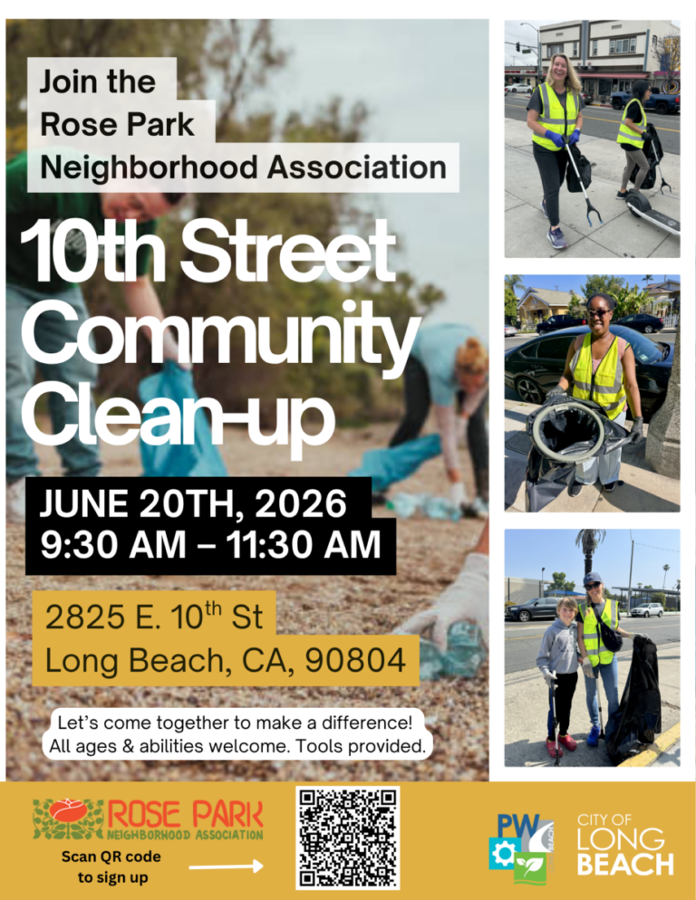 6/20, 10th Street Community Cleanup